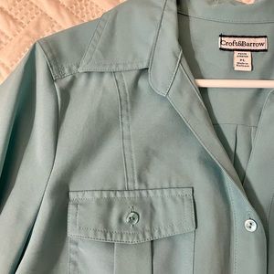 Special Price When Bundled—Croft & Barrow Large Petite Button-Down Blouse